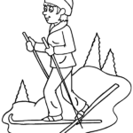 דפי צביעה סקי